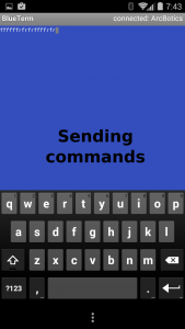 sending commands