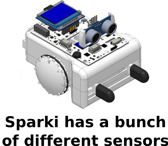 spark has sensors