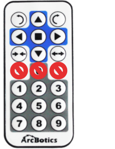 sparki remote do nothing