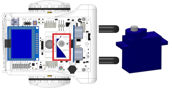 Sparki Sensor ArcBotics - Servo